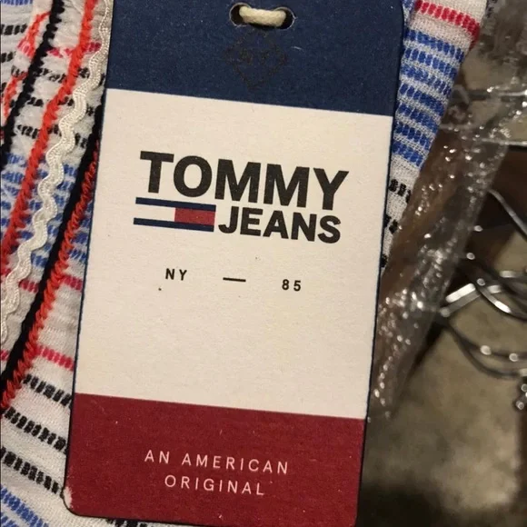 Tommy Hilfiger Brand New Kaftan Style Dress in S/ Premium Cotton - Picture 9 of 10